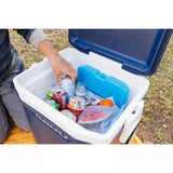 Igloo MaxCold 58L (62QT) Wheeled Cool Box – 4-Day Ice Retention, 98-Can Capacity, Telescopic Handle, Antimicrobial Liner