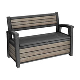 60 gallon garden storage seat