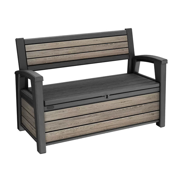 60 gallon garden storage seat