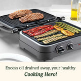 non-stick kitchen grill