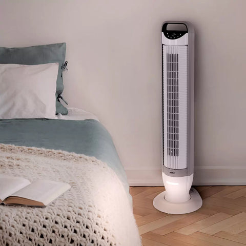 slim tower fan with remote