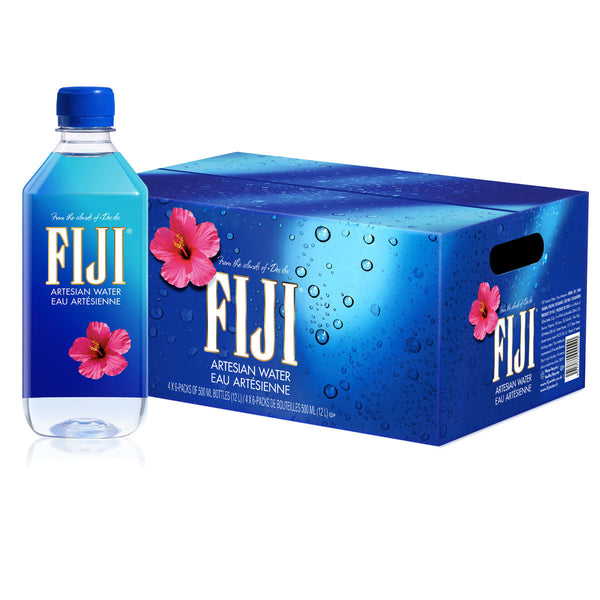 FIJI Water Bottles Set of 24 x 500ml Clean Yaqara Valley