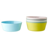 IKEA Children's Kids Plastic Bowls Cups Plates Cutlery Dinner Set Microwave Dish