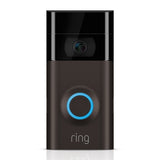 Motion Activated Infrared Night Vision Ring Full HD 1080p Video Doorbell 2 With Chime