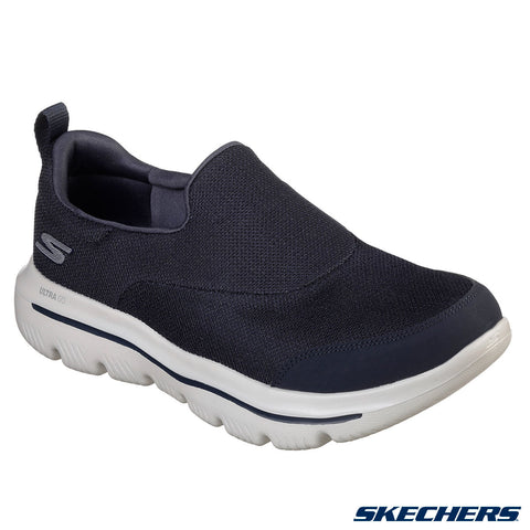 Mens Skechers GOwalk Evolution Ultra Rapids Trainers Shoes Navy Size 7-12