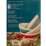 Capri Set Of 4 Porcelain Pasta Bowl Set Piece Salad Cereal Bowl Set – 4 Colours