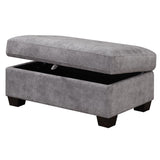 Corner Sofa Comfortable in Grey 