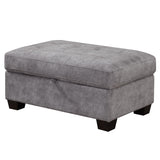 Corner Sofa Comfortable in Grey 