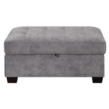 Corner Sofa Comfortable in Grey 