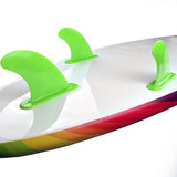 Classic 8ft Soft Crosslink Top Deck With Texture Grip Surfboard in Red & Green