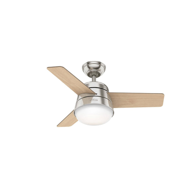 Moderm Finley 3 Blade 91cm Indoor Ceiling Fan with Lights with Remote Controls
