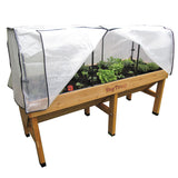 VegTrug Medium 1.8m Planter + Greenhouse Frame with Free Cover